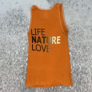 FREE CITY - Small - Orange Hummingbird Tank